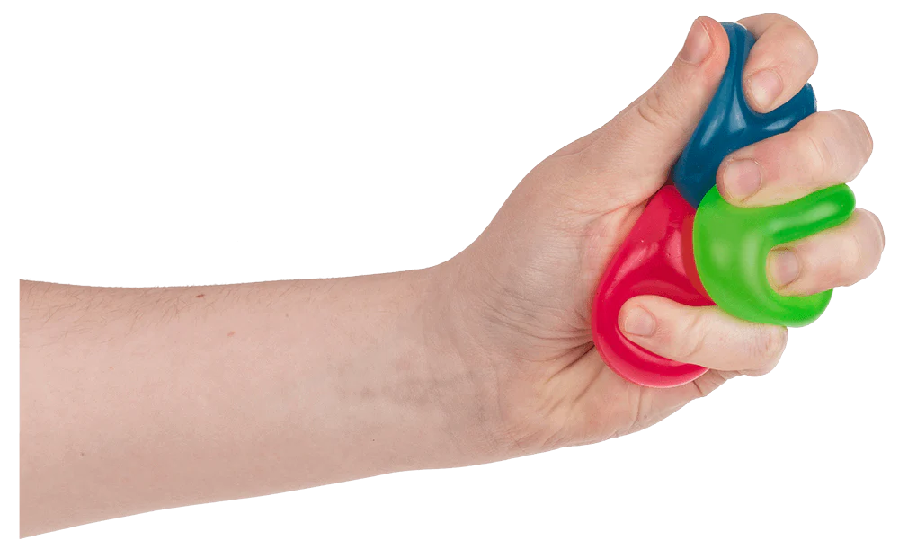 4-er Set Antistress Ball Glow in the Dark - Image 3