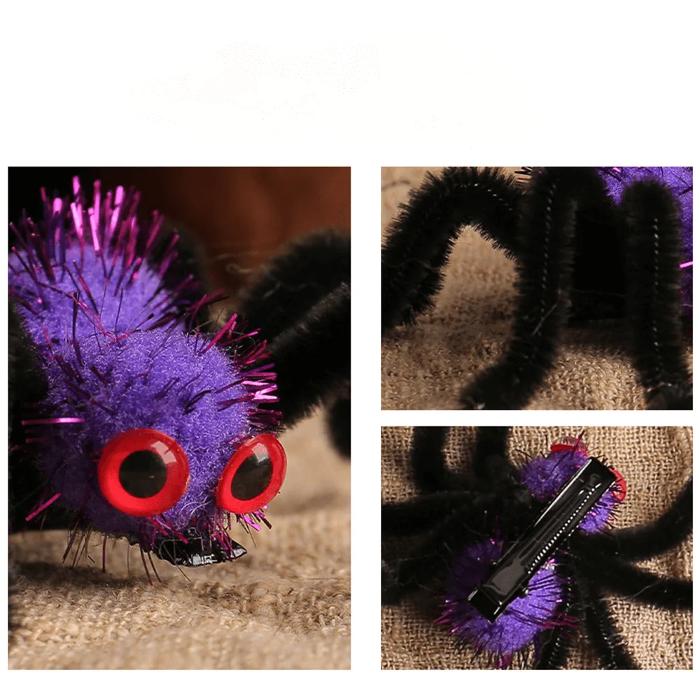 8cm Spinne mit Clip - Image 4