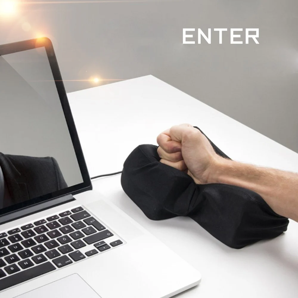 Anti Stress Grosse Enter Taste Mit USB Anschluss Stressabbau - Image 3