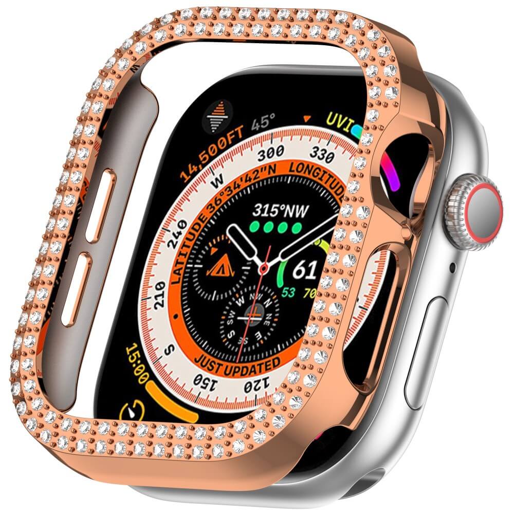 Apple Watch 10 / 11 - 42mm - Glitzer Strass Schutz Case