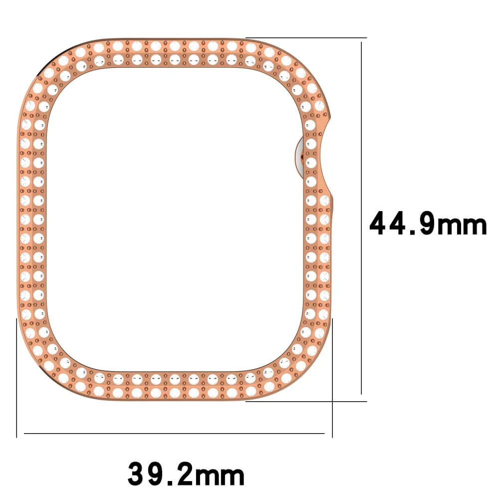Apple Watch 10 / 11 - 42mm - Glitzer Strass Schutz Case - Image 30