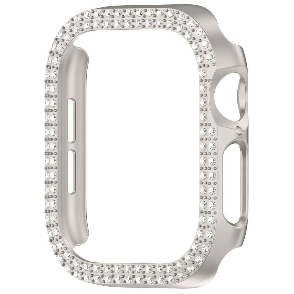 Apple Watch 10 / 11 - 42mm - Glitzer Strass Schutz Case - Image 42