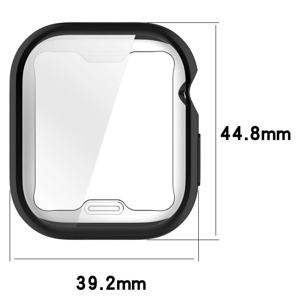 Apple Watch 10 - 42mm - Gummi Schutz Case Metall-Look - Image 25