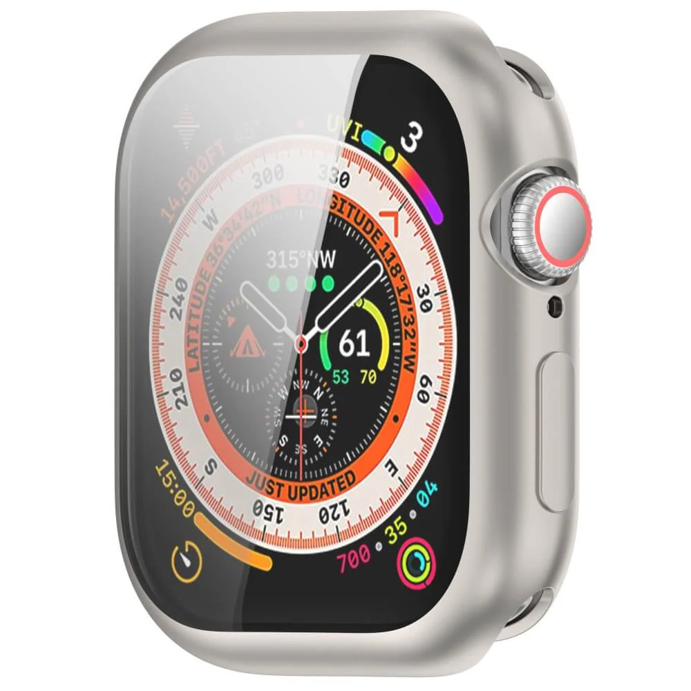 Apple Watch 10 - 42mm - Gummi Schutz Case Metall-Look - Image 38