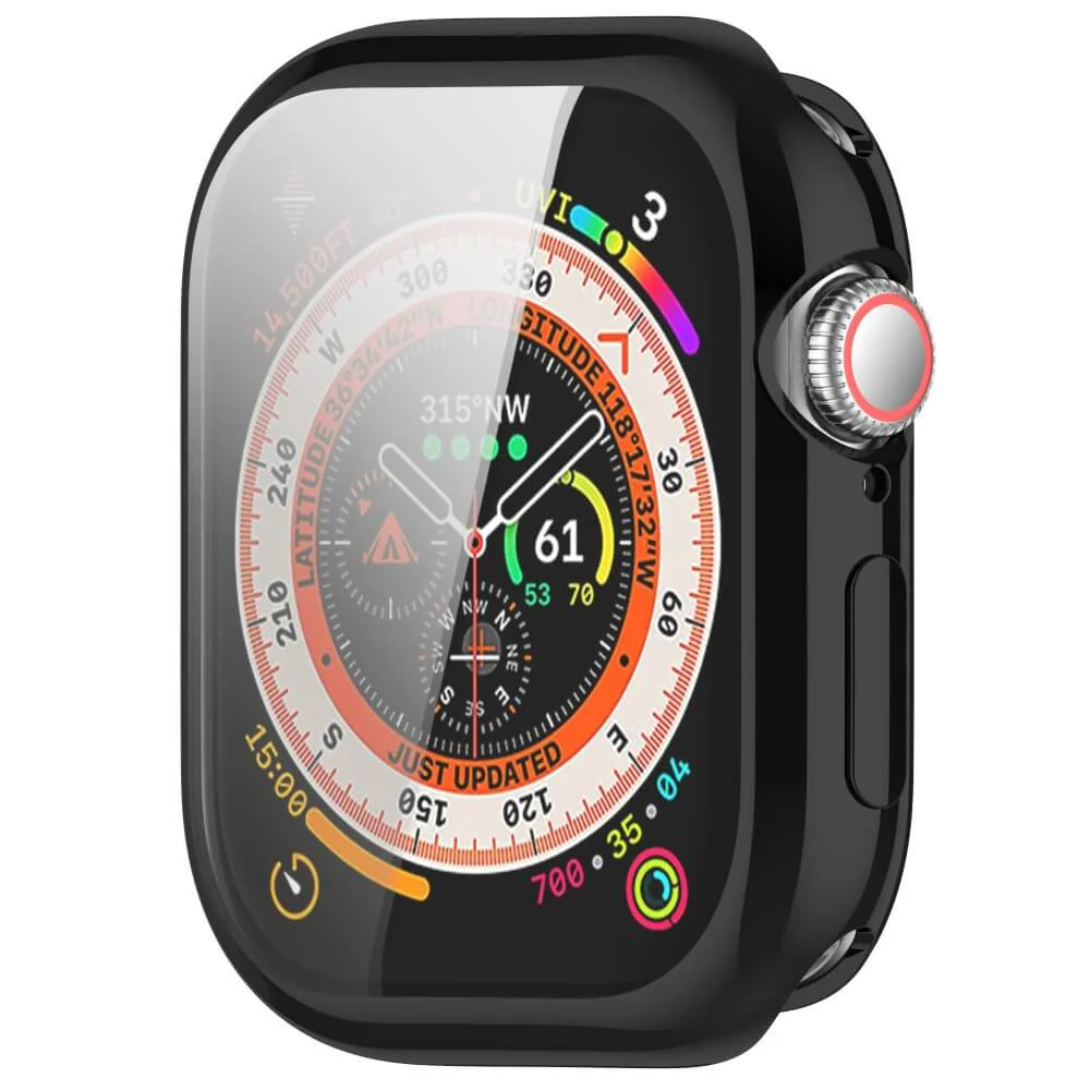 Apple Watch 10 - 42mm - Gummi Schutz Case Metall-Look - Image 5