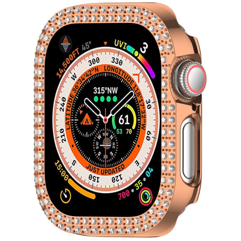 Apple Watch 10 - 46mm - Glitzer Strass Schutz Case - Image 3