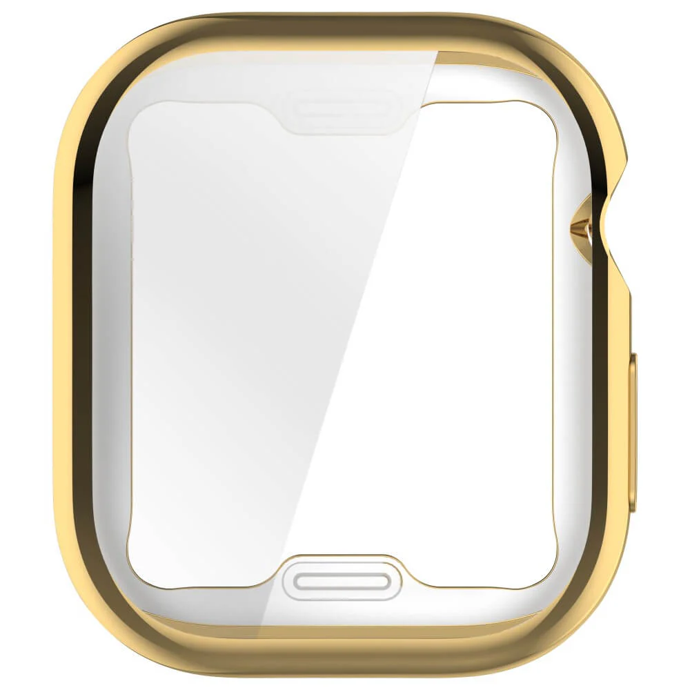 Apple Watch 10 - 46mm - Gummi Schutz Case Metall-Look - Image 14