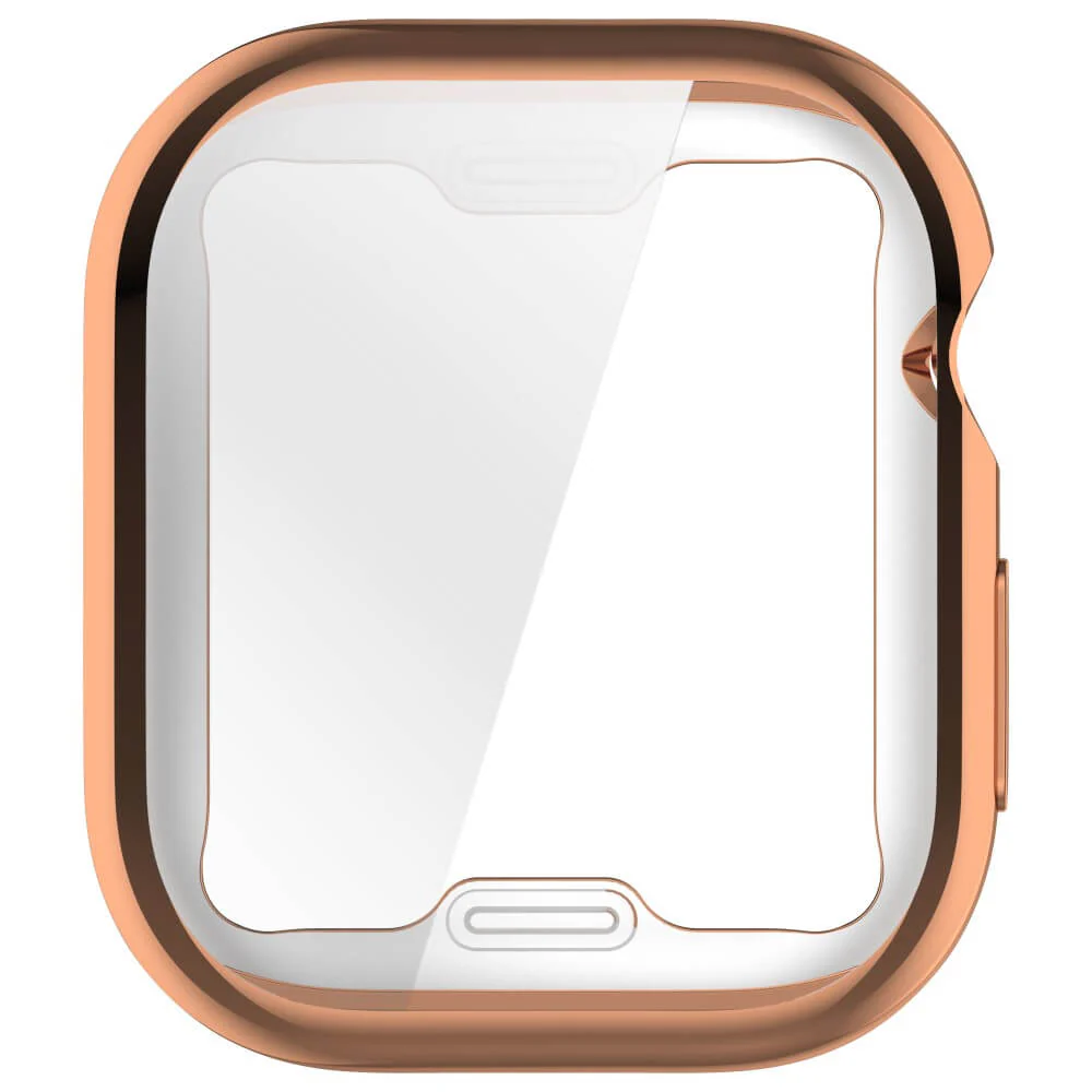Apple Watch 10 - 46mm - Gummi Schutz Case Metall-Look - Image 19