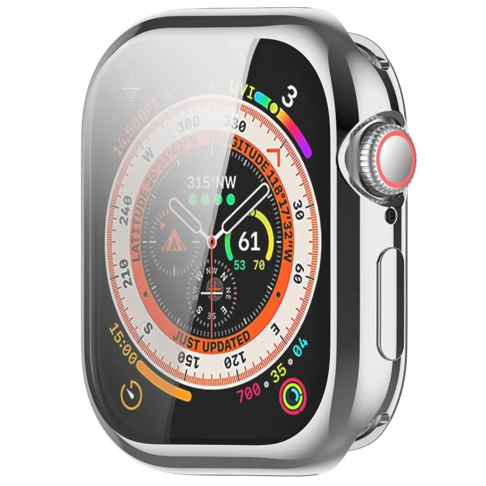 Apple Watch 10 - 46mm - Gummi Schutz Case Metall-Look - Image 24