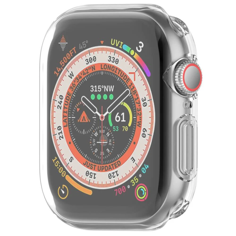 Apple Watch 10 - 46mm - Gummi Schutz Case Metall-Look - Image 31