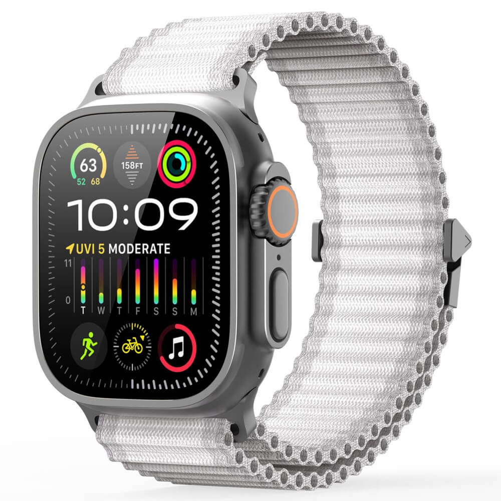 Apple Watch 42/41/40mm - Dux Ducis Nylon Stoff Ersatzarmband - Image 12