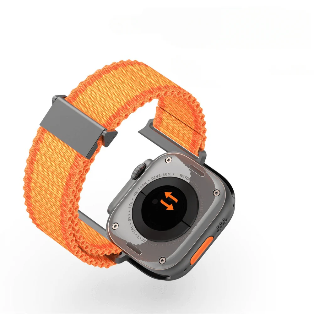 Apple Watch 42/41/40mm - Dux Ducis Nylon Stoff Ersatzarmband - Image 24
