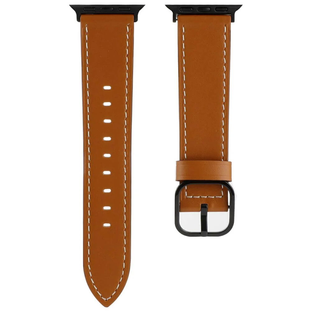 Apple Watch 42/41/40mm - Ersatzband Armband Leder - Image 14