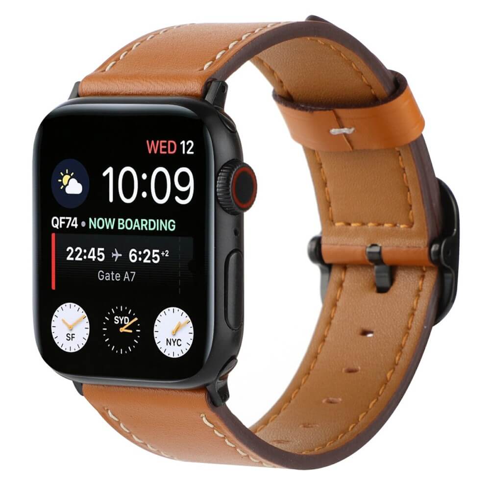 Apple Watch 42/41/40mm - Ersatzband Armband Leder - Image 15