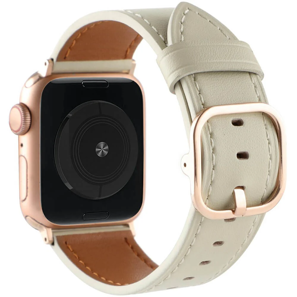 Apple Watch 42/41/40mm - Ersatzband Armband Leder - Image 2