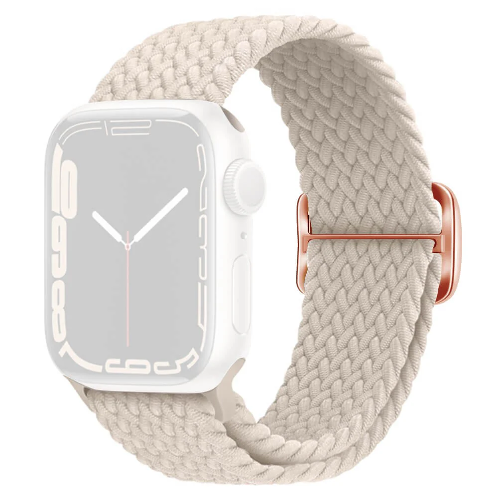Apple Watch 42/41/40mm - Nylon Stoff Ersatzarmband geflochten - Image 13