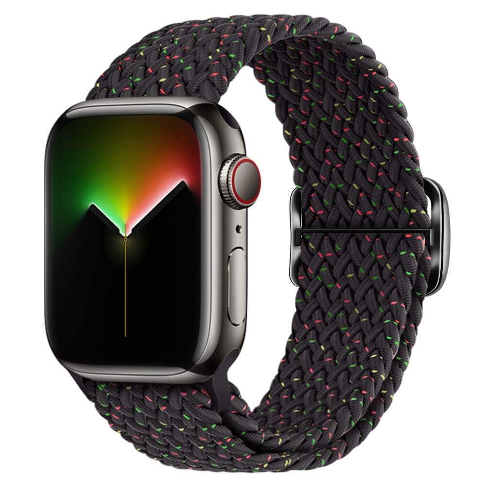 Apple Watch 42/41/40mm - Nylon Stoff Ersatzarmband geflochten - Image 17