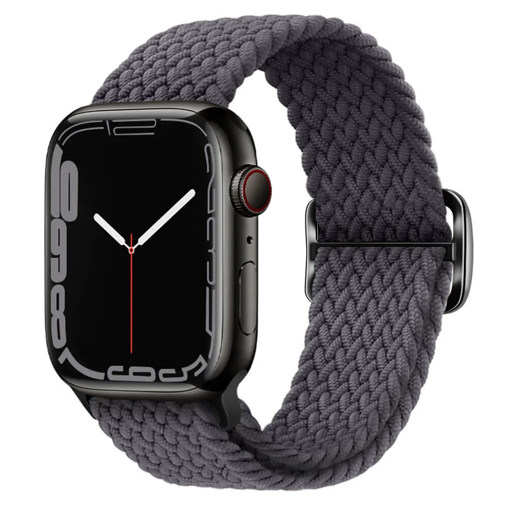 Apple Watch 42/41/40mm - Nylon Stoff Ersatzarmband geflochten - Image 20