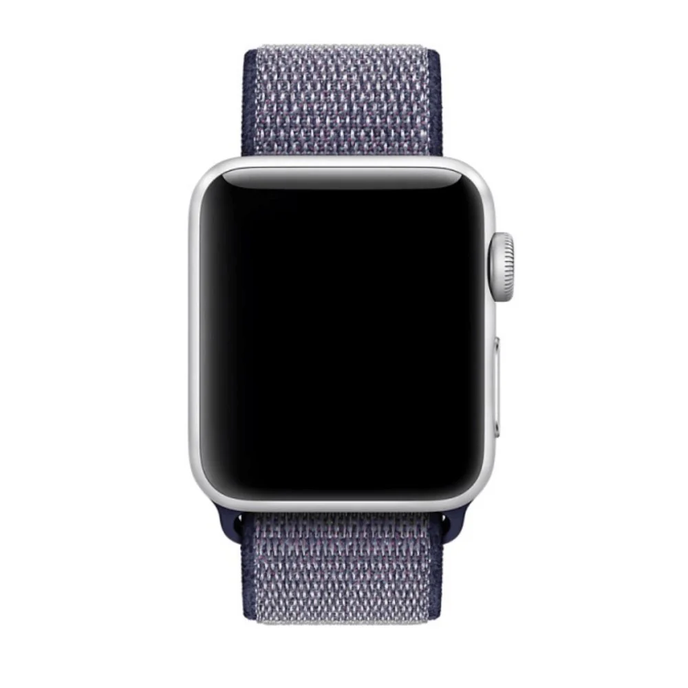 Apple Watch 44/45/46/49mm - Nylon Armband Mit Klettverschluss - Image 3