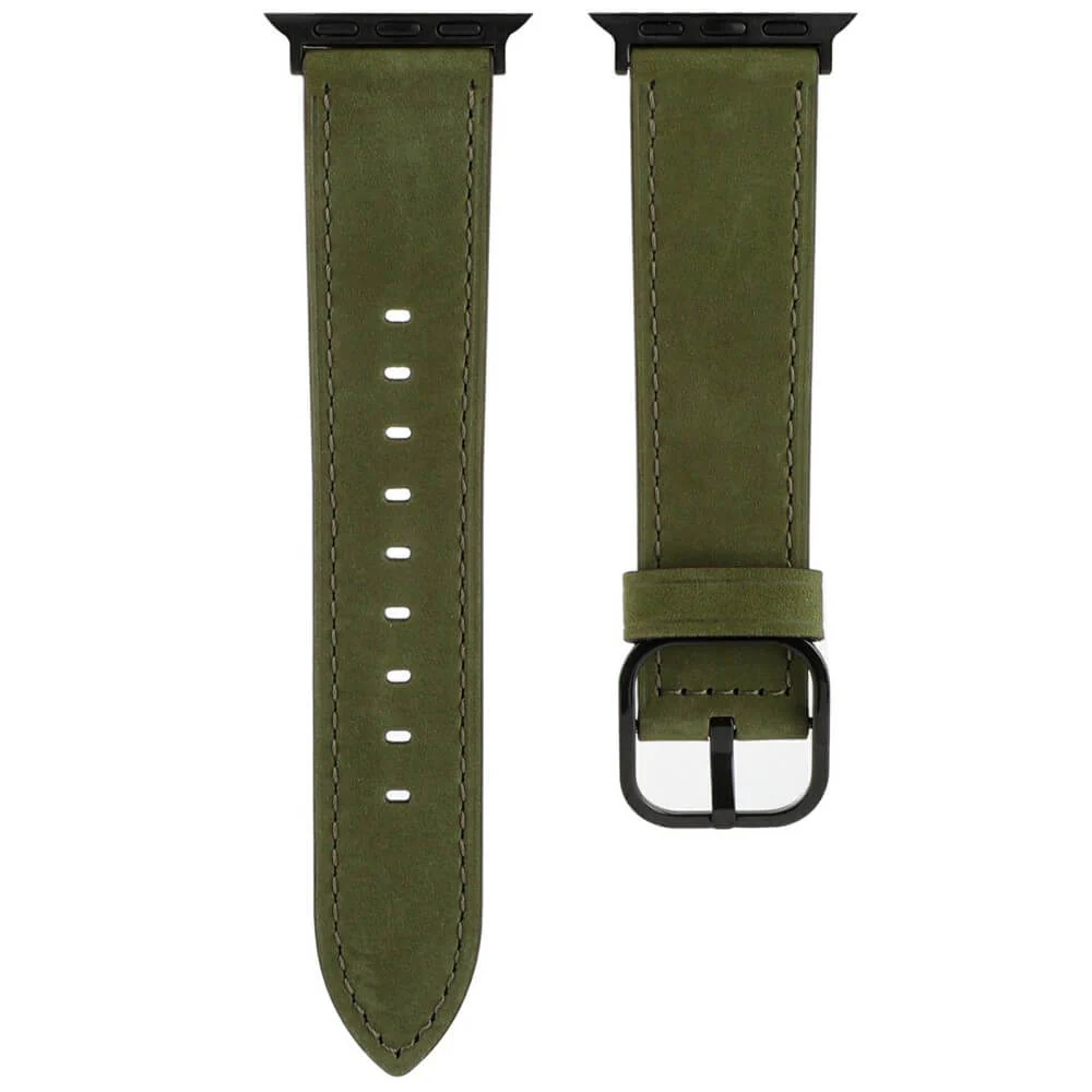 Apple Watch 44/45/46/49mm - Ersatzband Armband Leder - Image 13