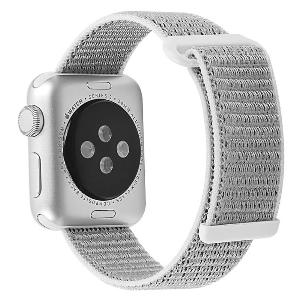 Apple Watch 44/45/46/49mm - Nylon Stoff Band flexibel mit Klett