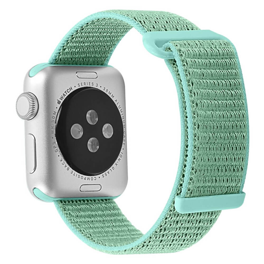 Apple Watch 44/45/46/49mm - Nylon Stoff Band flexibel mit Klett - Image 13