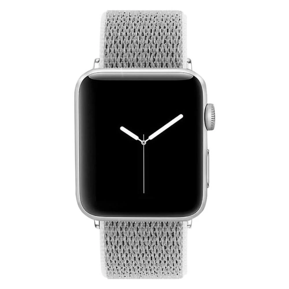 Apple Watch 44/45/46/49mm - Nylon Stoff Band flexibel mit Klett - Image 3