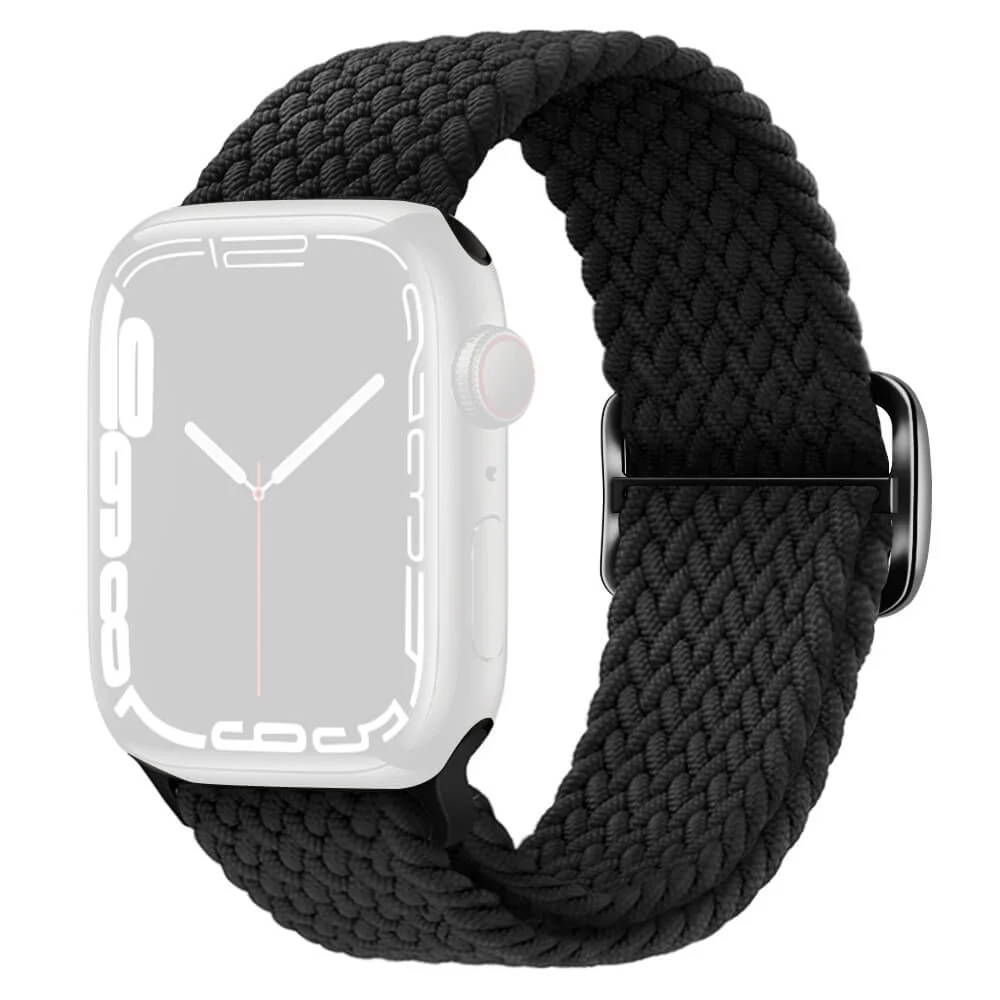 Apple Watch 44/45/46/49mm - Nylon Stoff Ersatzarmband geflochten - Image 2