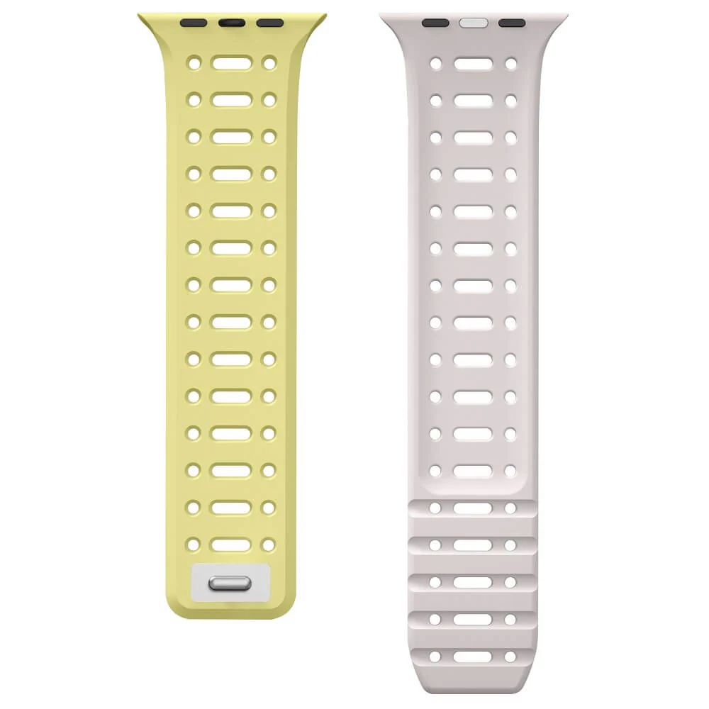 Apple Watch 44/45/46/49mm - Silikon Sportarmband zweifarbig - Image 12