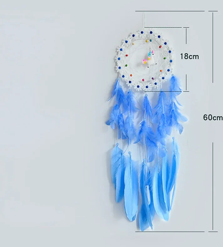 DIY Bastel-Set Traumfänger LED Einhorn - Image 5