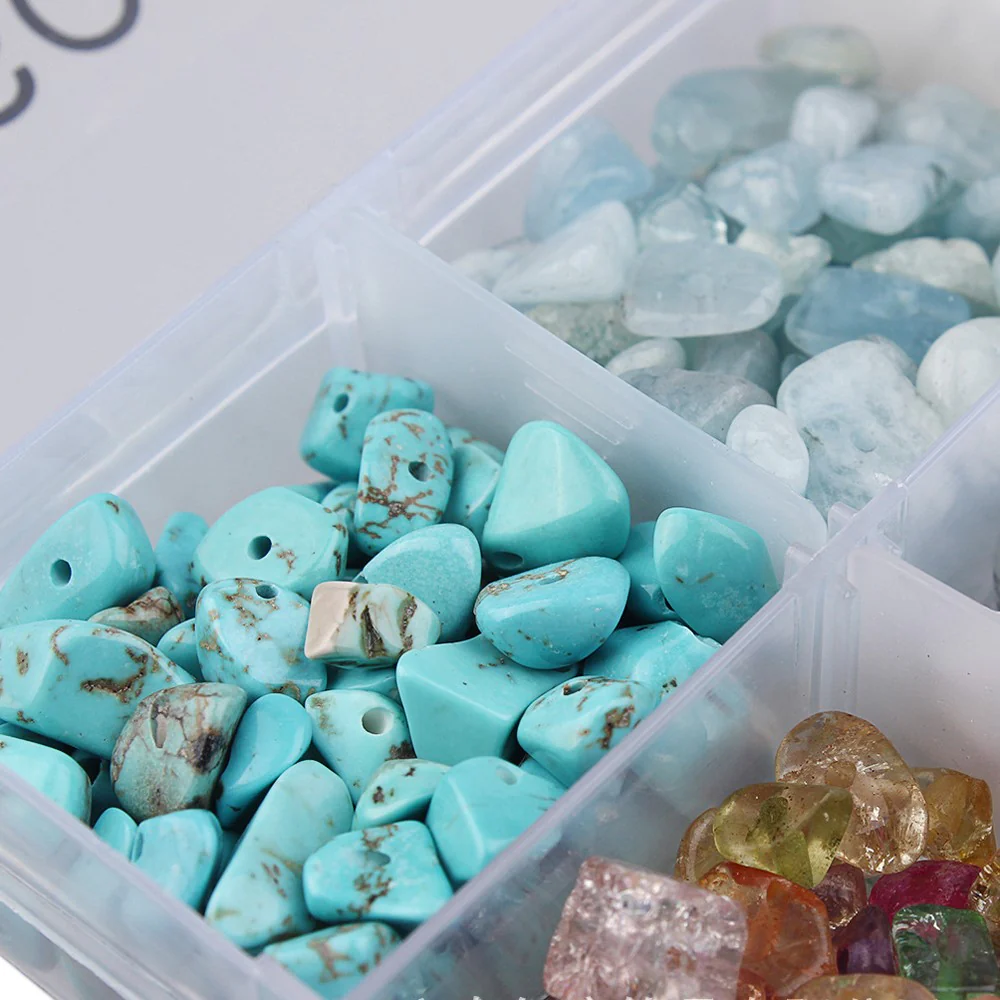 DIY Steine Schmuckset 15-teilig - Image 3