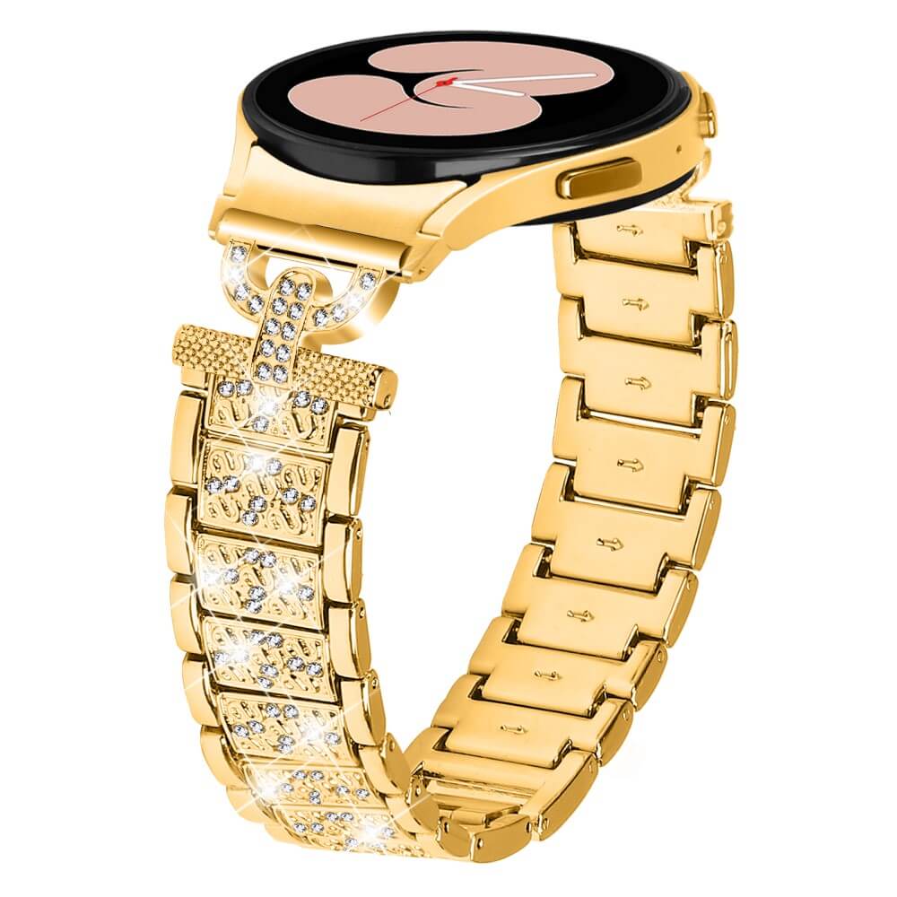 Edelstahl Armband mit Strass 20mm - Image 4
