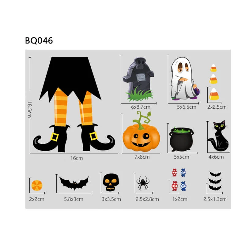 Fenster Sticker Tattoo Halloween - Image 14