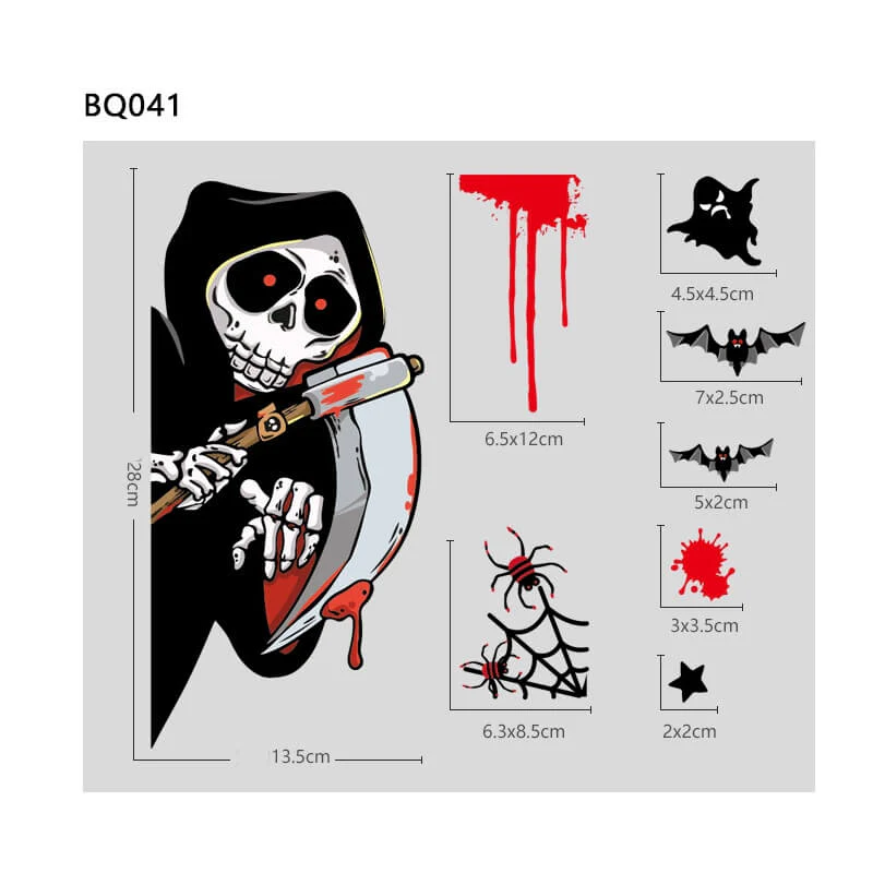 Fenster Sticker Tattoo Halloween - Image 18