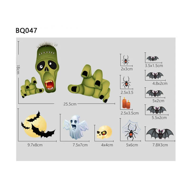 Fenster Sticker Tattoo Halloween - Image 22