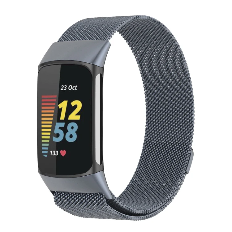 Fitbit Charge 5 - Milanese Edelstahl Armband - Image 19