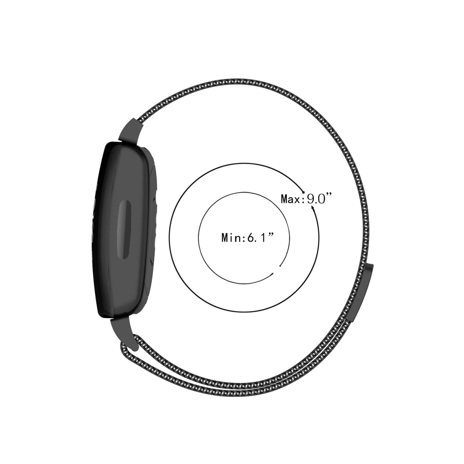 Fitbit Inspire 2 - Milanese Armband - Image 6
