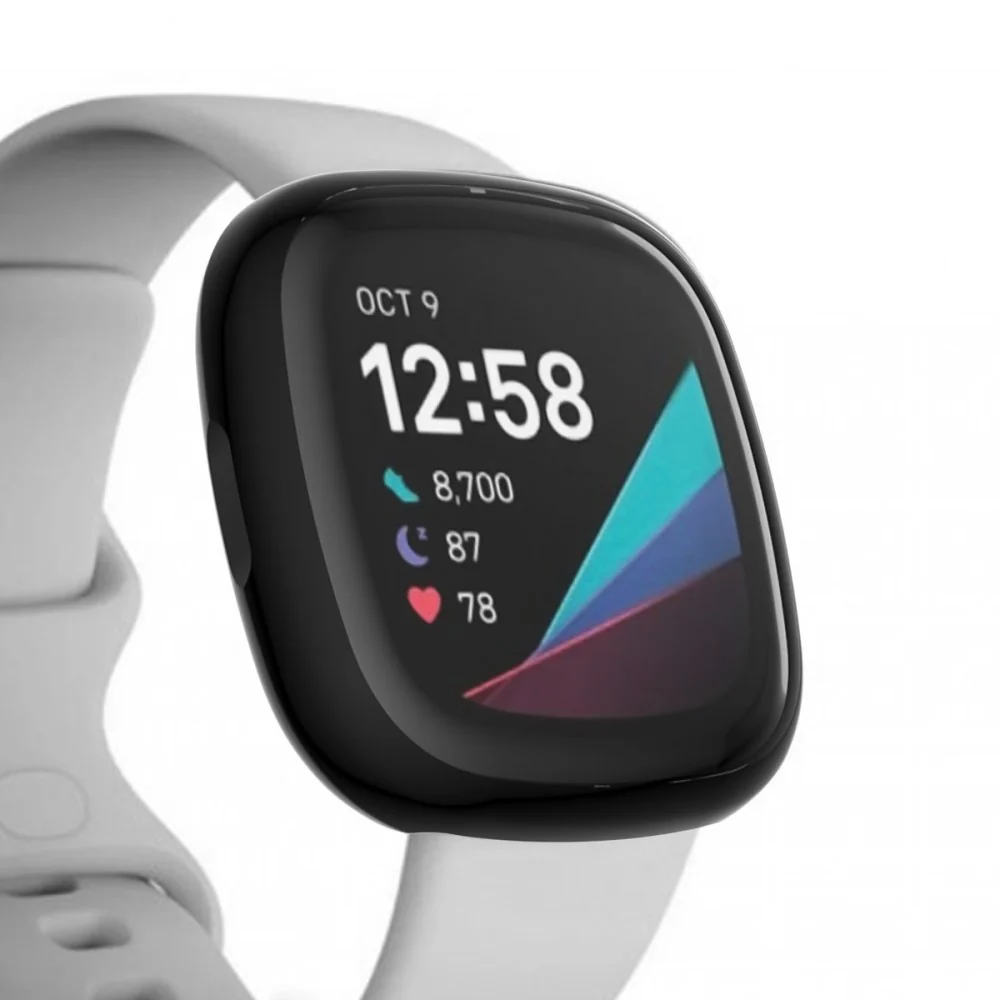 Fitbit Versa 3 / Sense - Gummi Schutz Case - Image 10