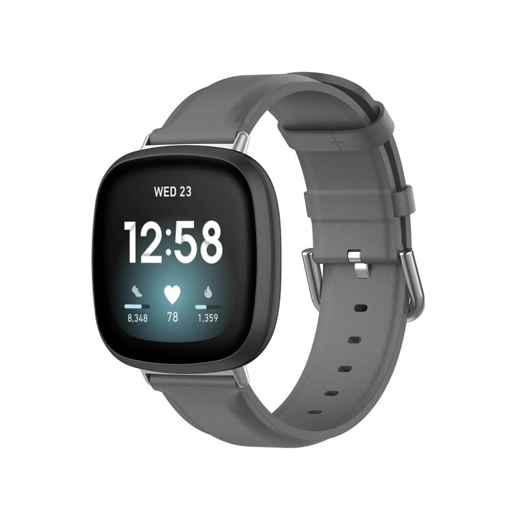 Fitbit Versa / Sense - Lederarmband
