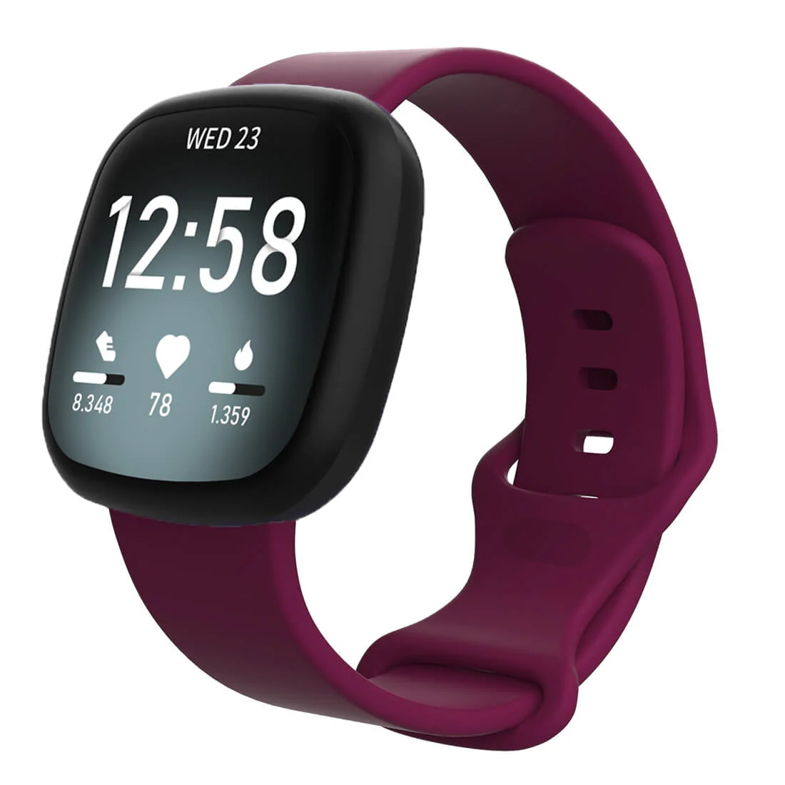 Fitbit Versa / Sense - Silikon Ersatzarmband - Image 9