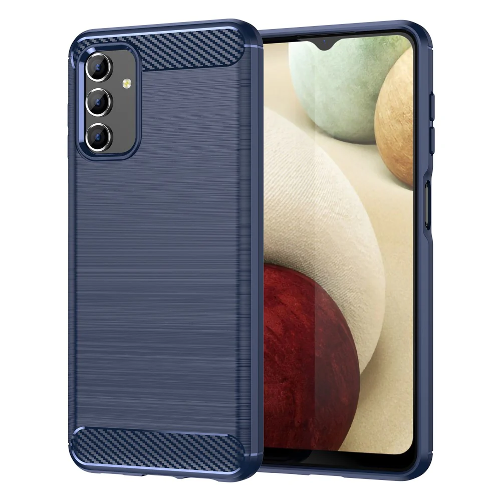 Galaxy A13 - Metall Carbon Look Hülle