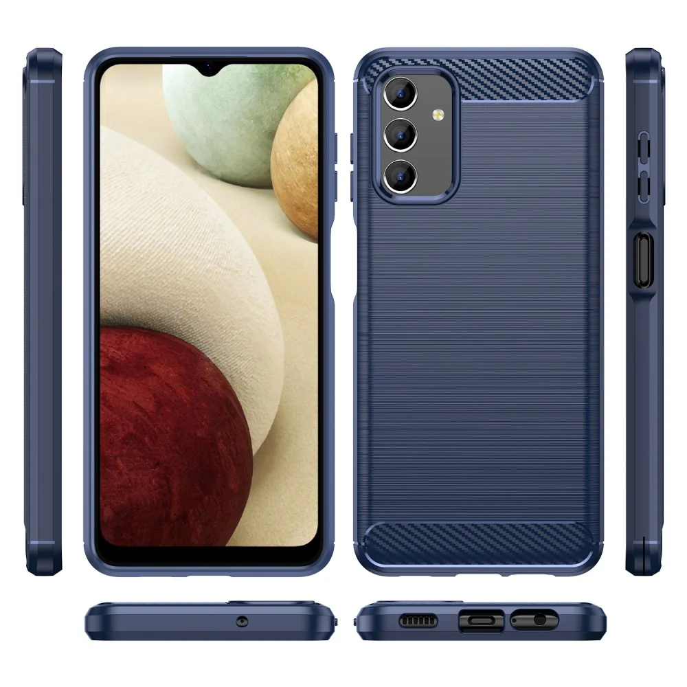 Galaxy A13 - Metall Carbon Look Hülle - Image 2