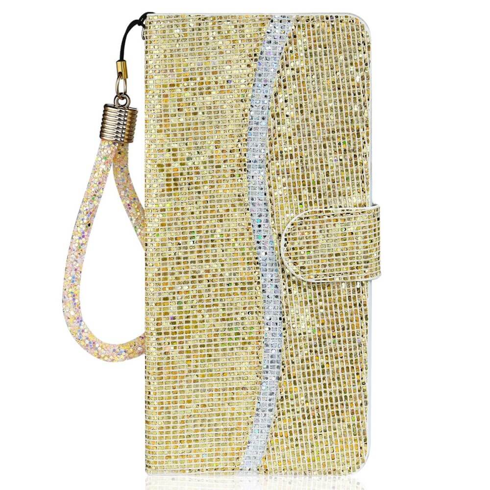 Galaxy A14 - Glitter Leder Etui - Image 29