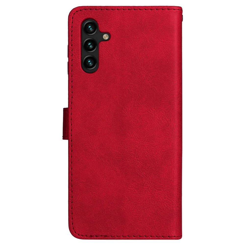 Galaxy A14 - Leder Etui Hülle - Image 7