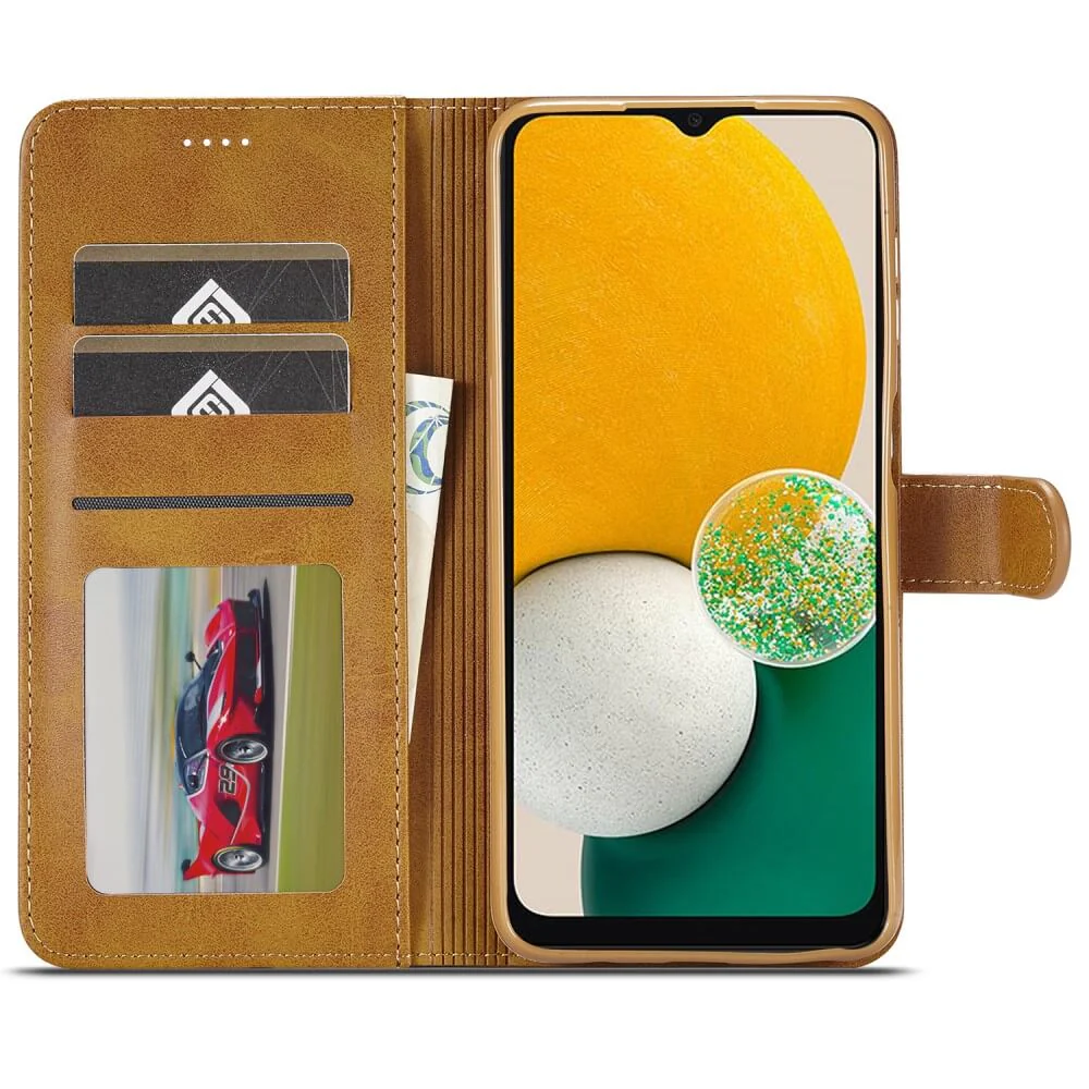 Galaxy A15 - LC.IMEEKE Leder Etui Hülle - Image 29