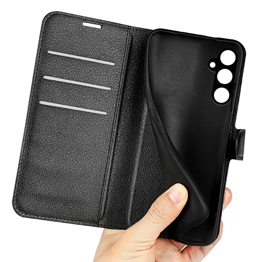 Galaxy A15 - Leder Etui Hülle - Image 4