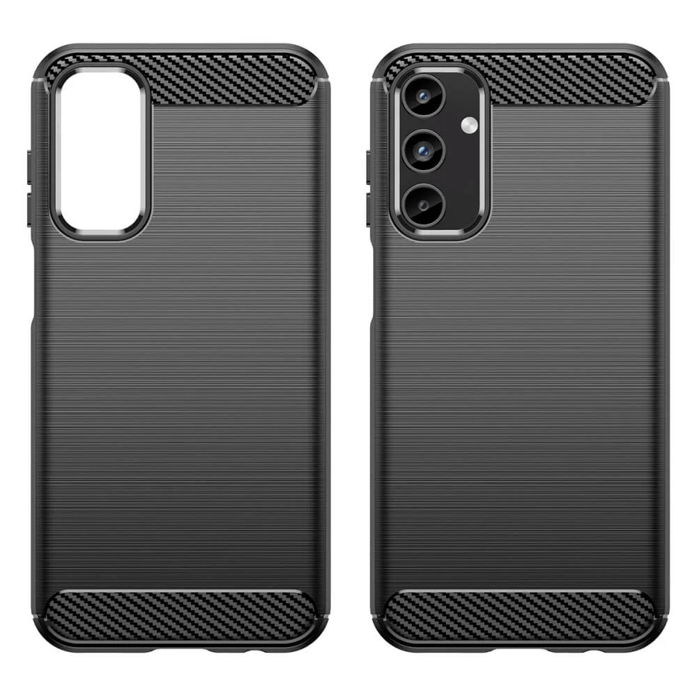 Galaxy A15 - Metall Carbon Look Hülle - Image 2