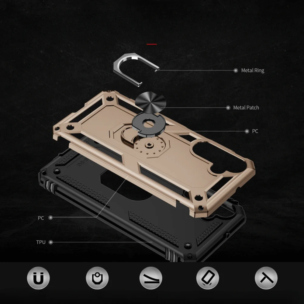 Galaxy A16 - Robustes Back Cover mit Kickstand - Image 9