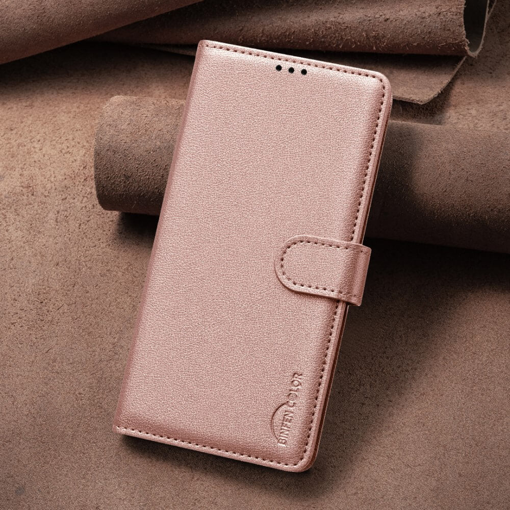 Galaxy A16 - BINFEN Leder Etui Hülle mit RFID Blocker - Image 22