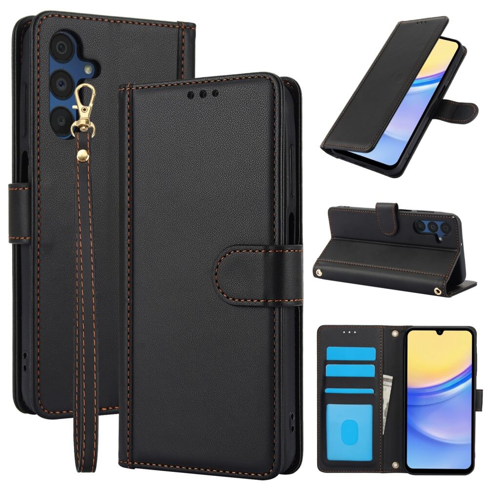 Galaxy A16 - Elegantes Hüllen Etui mit Handschlaufe - Image 28
